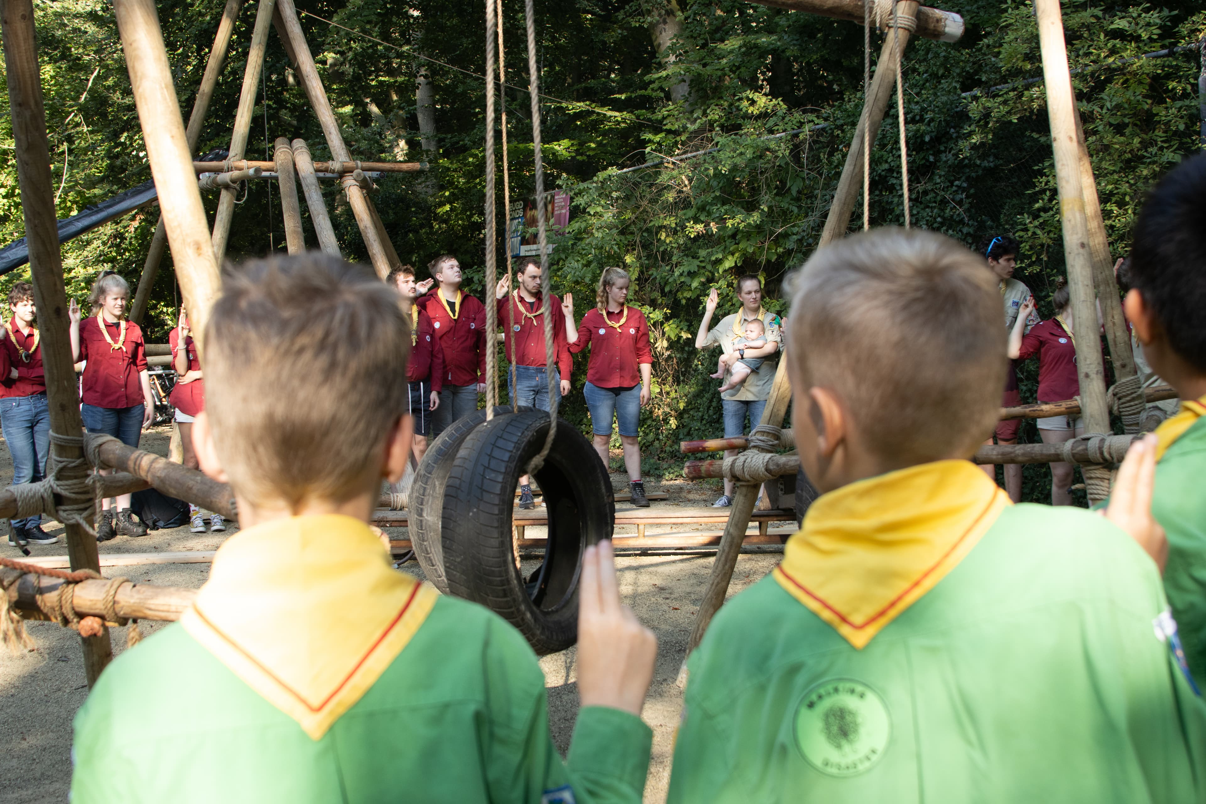 Scouting opkomst openen